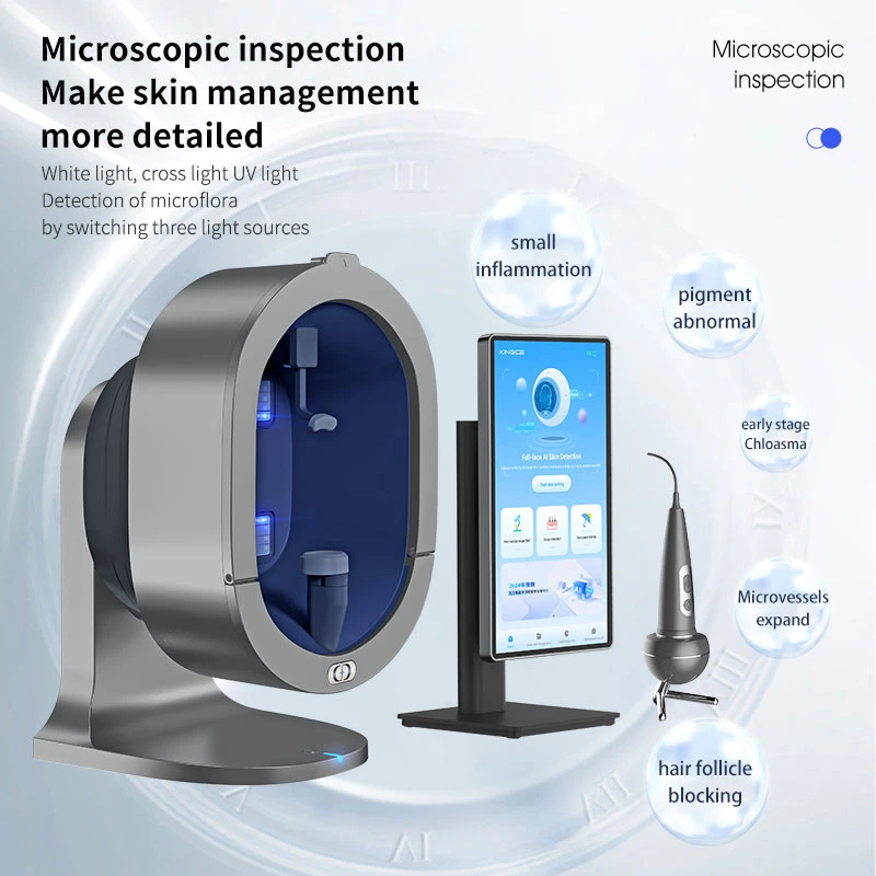 AI Skin Analyzer – Интелигентна система за диагностика на кожата за клиники за красота и естетични центрове