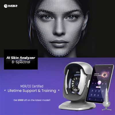 AI Skin Image Analyzer – Интелигентна система за диагностика на кожата за професионални клиники за красота
